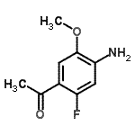 CAS#: 175711-82-7, 1-(4-Amino-2-Fluoro-5-Methoxy-Phenyl)Ethanone