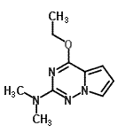 CAS#: 175726-70-2, 4-Ethoxy-N,N-Dimethylpyrrolo[2,1-f][1,2,4]Triazin-2-Amine