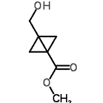 CAS 登录号：175881-32-0， 甲基3-(羟基甲基)双环[1.1.0]丁烷-1-羧酸酯