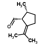 CAS 登录号：175891-78-8， (1R,5R)-2-异亚丙基-5-甲基环戊烷甲醛