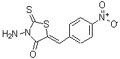 CAS#: 17592-96-0, (5Z)-3-Amino-5-(4-Nitrobenzylidene)-2-Thioxo-1,3-Thiazolidin-4-One