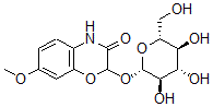 CAS 登录号：17622-26-3， 2-O-葡糖基-7-甲氧基-1,4(2H)-苯并恶嗪-3-酮