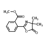 CAS 登录号：176234-09-6， 甲基2-(4,4-二甲基-5-氧代-4,5-二氢-1,3-恶唑-2-基)苯甲酸酯
