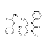 CAS#: 176379-34-3, 2-[(6-Amino-3-Methyl-2,4-Dioxo-1-Phenyl-1,2,3,4-Tetrahydro-5-Pyrimidinyl)Carbamoyl]Phenyl Acetate