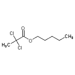 CAS#: 17640-08-3, Pentyl 2,2-Dichloropropanoate