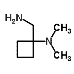 CAS#: 176445-78-6, 1-(Aminomethyl)-N,N-Dimethylcyclobutanamine