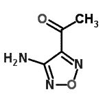 CAS 登录号：17647-71-1， 1-(4-氨基-1,2,5-恶二唑-3-基)乙酮