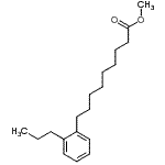 CAS 登录号：17670-86-9， 甲基9-(2-丙基苯基)壬酸酯