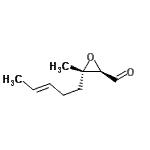 CAS#: 176778-27-1, (2R,3S)-3-Methyl-3-[(3E)-3-Penten-1-Yl]-2-Oxiranecarbaldehyde