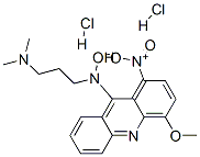 CAS 登录号：176915-29-0， N-(3-二甲基氨基丙基)-N-(4-甲氧基-1-硝基吖啶-9-基)羟胺二盐酸盐