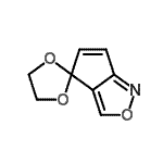 CAS#: 177321-54-9, Spiro[Cyclopenta[c][1,2]Oxazole-4,2'-[1,3]Dioxolane]