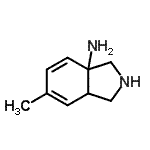 CAS#: 177337-06-3, 6-Methyl-1,2,3,7a-tetrahydro-3aH-isoindol-3a-amine