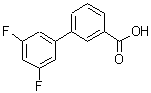 CAS 登录号：177734-83-7， 3',5'-二氟-3-联苯基羧酸