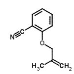 CAS#: 177780-86-8, 2-[(2-Methyl-2-Propen-1-Yl)Oxy]Benzonitrile