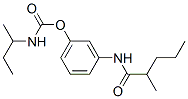 CAS 登录号：17798-24-2， N-(仲-丁基)氨基甲酸3-[(2-甲基戊酰基)氨基]苯基酯