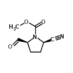 CAS#: 178035-98-8, Methyl (2R,5S)-2-Cyano-5-Formyl-1-Pyrrolidinecarboxylate