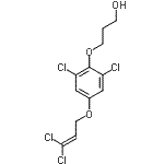 CAS#: 178043-48-6, 3-{2,6-Dichloro-4-[(3,3-Dichloro-2-Propen-1-Yl)Oxy]Phenoxy}-1-Propanol