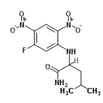 CAS 登录号:178065-30-0, N<sup>2</sup>-(5-氟-2,4-二硝基苯基)亮氨酰胺