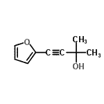 CAS#: 178173-83-6, 4-(2-Furyl)-2-Methyl-3-Butyn-2-Ol