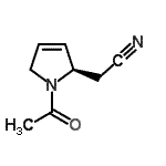 CAS 登录号：178206-94-5， [(2R)-1-乙酰基-2,5-二氢-1H-吡咯-2-基]乙腈