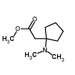 CAS#: 178242-72-3, Methyl [1-(Dimethylamino)Cyclopentyl]Acetate
