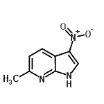 CAS#: 178269-03-9, 6-Methyl-3-Nitro-1H-Pyrrolo[2,3-b]Pyridine