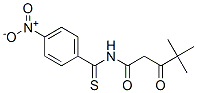 CAS#: 178408-11-2, 4,4-Dimethyl-N-(4-Nitrobenzenecarbothioyl)-3-Oxopentanamide