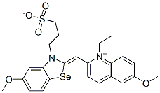 CAS#: 17852-69-6, 3-[2-[(1-Ethyl-6-Methoxyquinolin-1-Ium-2-Yl)Methylidene]-5-Methoxy-1,3-Benzoselenazol-3-Yl]Propane-1-Sulfonate