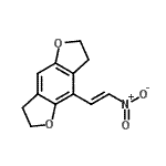 CAS#: 178557-15-8, 4-[(E)-2-Nitrovinyl]-2,3,6,7-Tetrahydrofuro[2,3-f][1]Benzofuran
