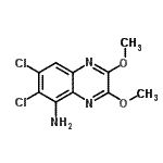 CAS#: 178619-89-1, 6,7-Dichloro-2,3-Dimethoxy-5-Quinoxalinamine