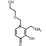CAS#: 178627-04-8, 2-Ethyl-3-Hydroxy-1-[(2-Hydroxyethoxy)Methyl]-4(1H)-Pyridinone