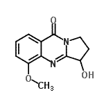 CAS#: 178740-33-5, 3-Hydroxy-5-Methoxy-2,3-Dihydropyrrolo[2,1-b]Quinazolin-9(1H)-One