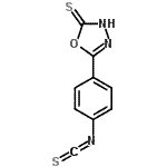CAS#: 178812-32-3, 5-(4-Isothiocyanatophenyl)-1,3,4-Oxadiazole-2-Thiol