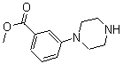 CAS 登录号：179003-08-8， 3-(1-哌嗪基)-苯甲酸甲酯