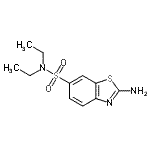 CAS#: 17901-14-3, 2-Amino-N,N-Diethyl-1,3-Benzothiazole-6-Sulfonamide