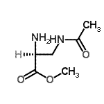 CAS 登录号：179015-36-2， 甲基3-乙酰氨基-L-丙氨酸酯