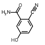 CAS#: 179028-67-2, 2-Cyano-5-Hydroxybenzamide