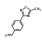 CAS#: 179056-82-7, 4-(5-Methyl-1,2,4-Oxadiazol-3-Yl)Benzaldehyde