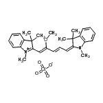CAS#: 179082-57-6, 2-[(1Z,3E,5E)-2-Methoxy-5-(1,3,3-Trimethyl-1,3-Dihydro-2H-Indol-2-Ylidene)-1,3-Pentadien-1-Yl]-1,3,3-Trimethyl-3H-Indolium Perchlorate