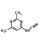 CAS#: 1791-91-9, (2,6-Dimethyl-4-Pyrimidinyl)Cyanamide