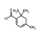 CAS#: 179104-42-8, 4,6,6-Trimethyl-1,3-Cyclohexadiene-1-Carbonyl Chloride