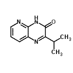 CAS 登录号：179123-10-5， 2-异丙基吡啶并[2,3-b]吡嗪-3(4H)-酮