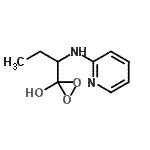 CAS 登录号：17922-62-2， 3-[1-(2-吡啶基氨基)丙基]-3-二环氧乙烷醇