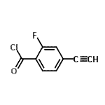 CAS#: 179232-31-6, 4-Ethynyl-2-Fluorobenzoyl Chloride