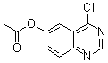 CAS#: 179246-11-8, 4-Chloro-6-Quinazolinol 6-Acetate
