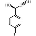 CAS#: 179249-16-2, (1S)-1-(4-Fluorophenyl)-2-Propyn-1-Ol