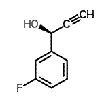 CAS#: 179249-18-4, (1S)-1-(3-Fluorophenyl)-2-Propyn-1-Ol