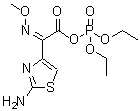CAS 登录号：179258-53-8， (2Z)-2-(2-氨基-1,3-噻唑-4-基)-2-(甲氧基亚胺)乙酰基二乙基磷酸酯
