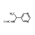 CAS 登录号：179322-40-8， 5-(1-异氰酸乙基)嘧啶