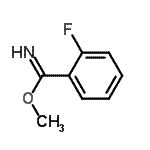 CAS 登录号：179333-67-6， 甲基2-氟苯甲亚氨酸酯